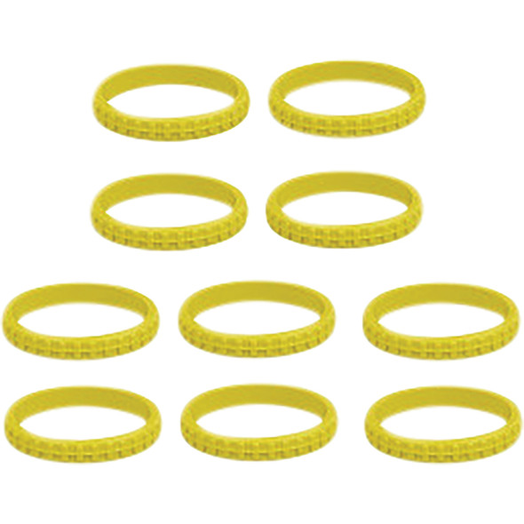 O Ring Type: No. 8 (Qty: 10) Yellow NTYR0810Y