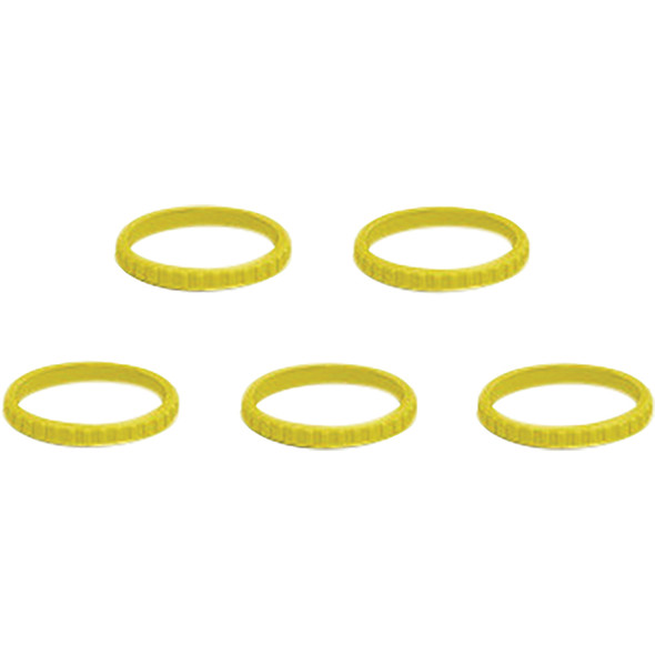 O Ring Type: No. 4 (Qty: 5) Yellow NTYR0405Y