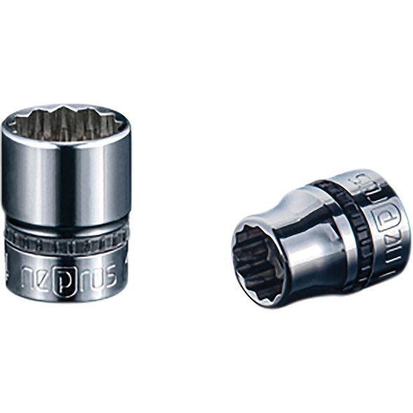 Socket 3/8" Drive Metric Standard 12 pt 24mm NB3-24W