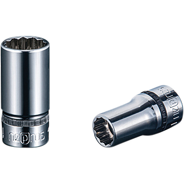 Socket 3/8" Drive Metric Semi-Deep 12 pt 10mm NB3M-10W