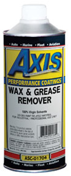 Wax & Grease Remover, Quart ASC0170-4