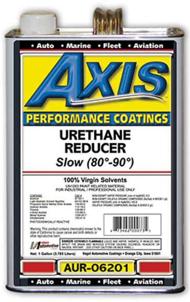 Slow Acrylic Urethane Reducer, Gallon AUR0620-1