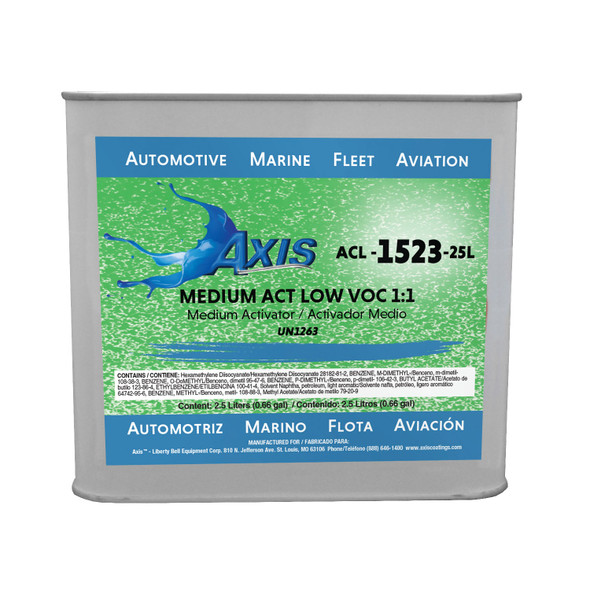 MED ACT LOW VOC 1:1 2.5L BCL1523-25L MED ACT LOW VOC 1:1 2.5L BCL1523-25L