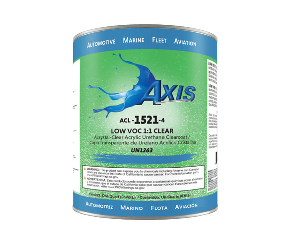 LOW VOC 1:1 CLEAR QT. ACL1521-4