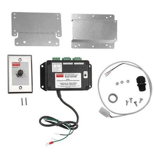 Dayton Speed Control, 115/230V AC, 0.5 A, Dial 43Y140