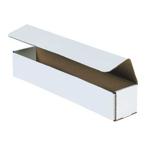 18 in x 4 in x 4 in Inside H, Literature Mailer, White, Corrugate, Single Wall