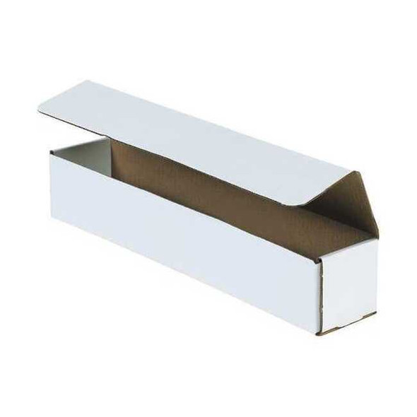 18 in x 4 in x 4 in Inside H, Literature Mailer, White, Corrugate, Single Wall