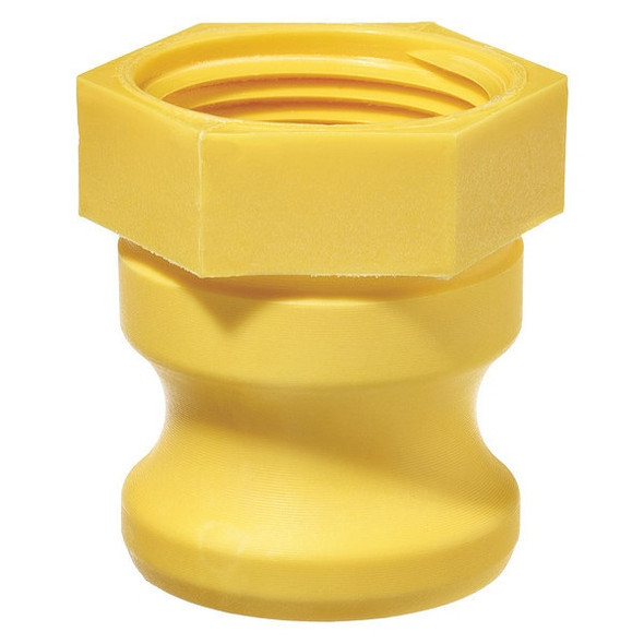 Usa Industrials Cam and Groove Adapter,3",Nylon BULK-CGF-448