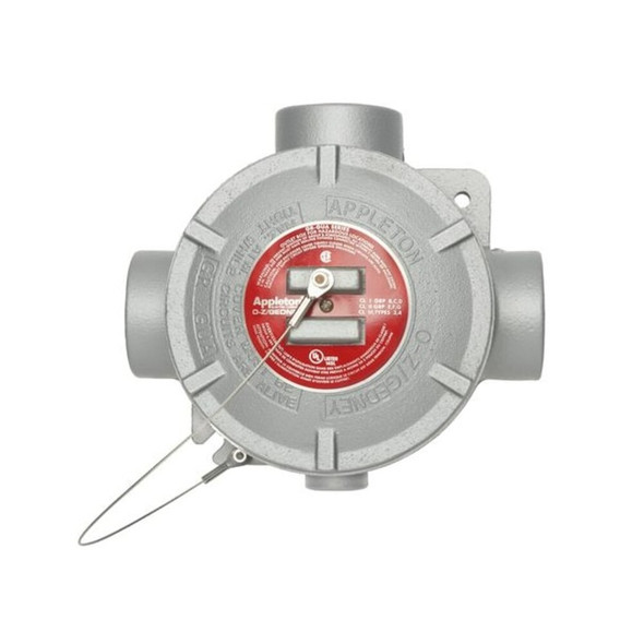 Appleton Electric Conduit Outlet Body,Alum,Trd Sz 3-4in GRFT75-A