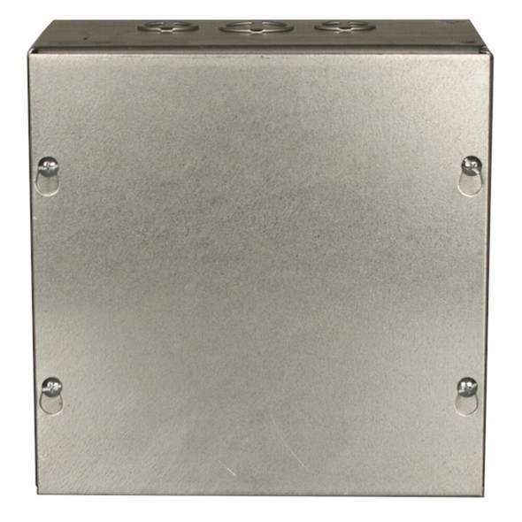Captive Screws Electrical Enclosures, 8 in H, 4 in D, 6 in W, 1, Steel  SC060804G