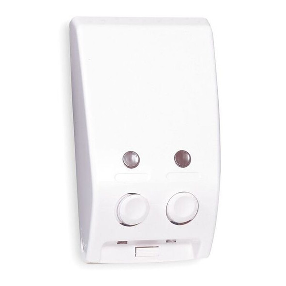 Tough Guy Soap, Conditioner Dispenser White Wall 1DYE1