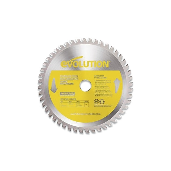 Metal-Cutting Saw Blade, 7 in,  1 in Arbor, 3900 rpm, 48 Teeth