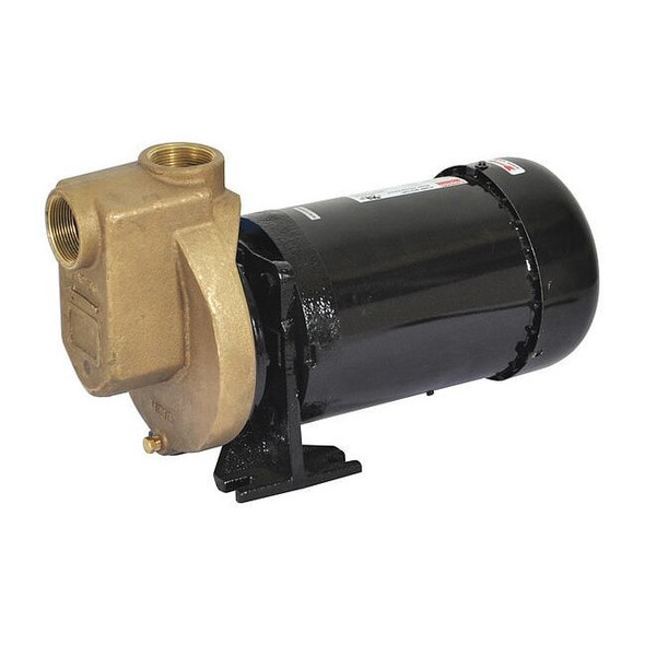 Centrifugal Pump, 3/4 hp, 208 to 230/460V AC, 3 Phase, 52 ft Max Head