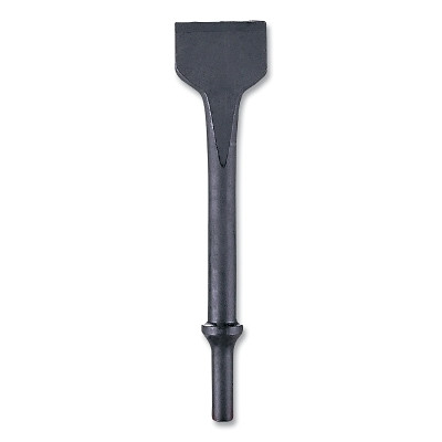 Impact Chisel, 0.401 in Shank, 1-1/2 in Tip, 7 in L, Flat Chisel