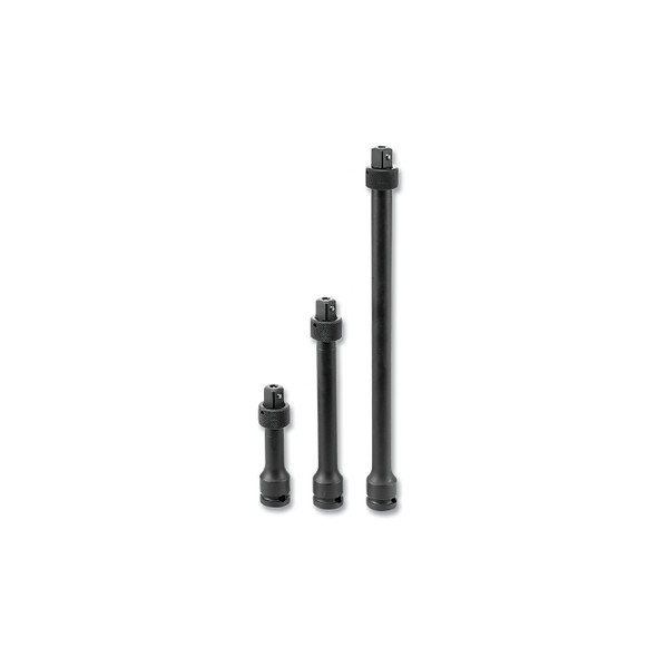 Impact Extension Set, 1/2 in Drive, 3 in/ 7 in/ 12 in L, SAE