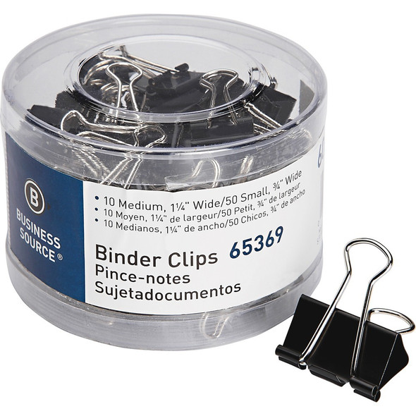 Business Source  Binder Clip 65369
