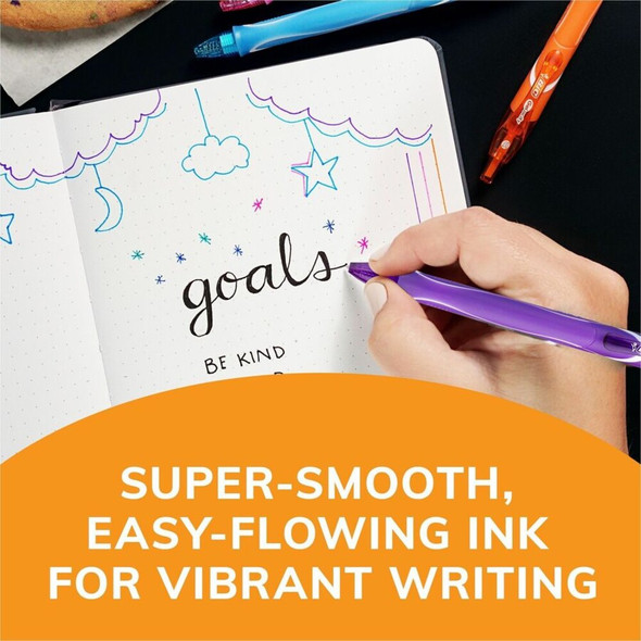 BIC Gel-ocity Gel Pen RGLCGAP81AST SPR-BICRGLCGAP81AST