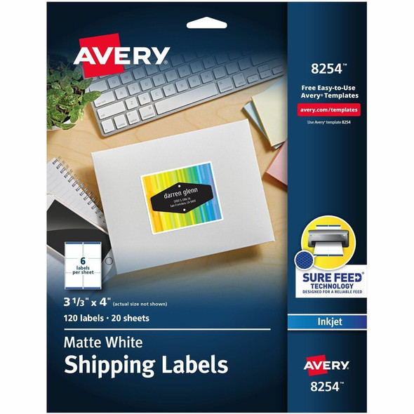 Avery&reg;  Shipping Label 8254