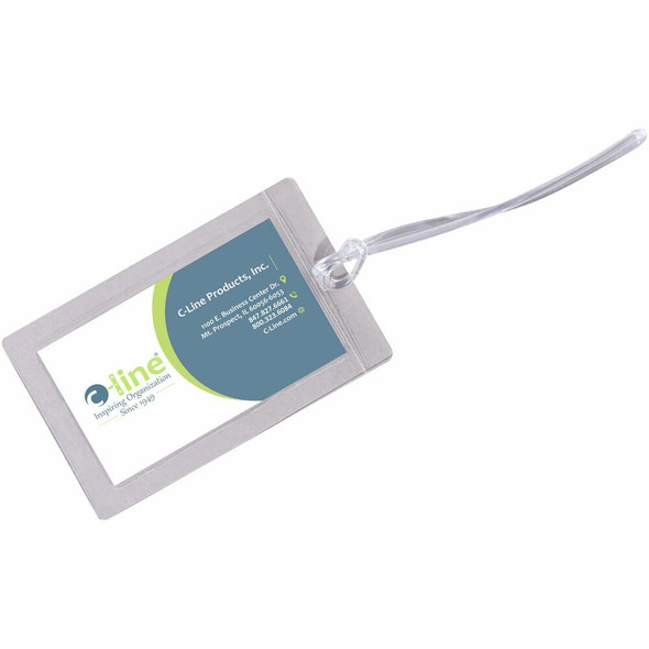 C-Line Cleer Adheer ID Tag 65107
