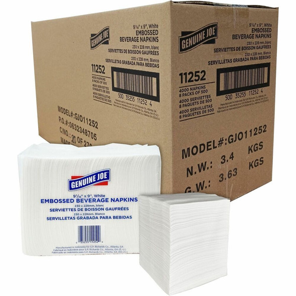 Genuine Joe  Table Napkin 11252