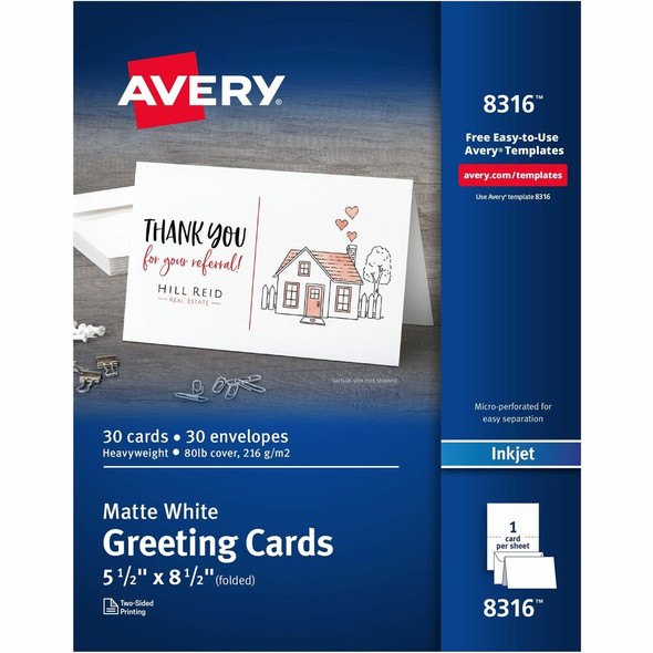Avery&reg;  Greeting Card 8316