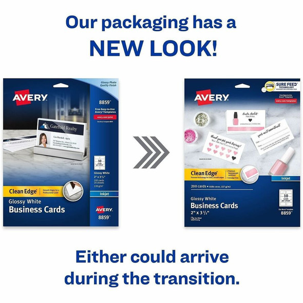 Avery&reg; Clean Edge Business Card 8859