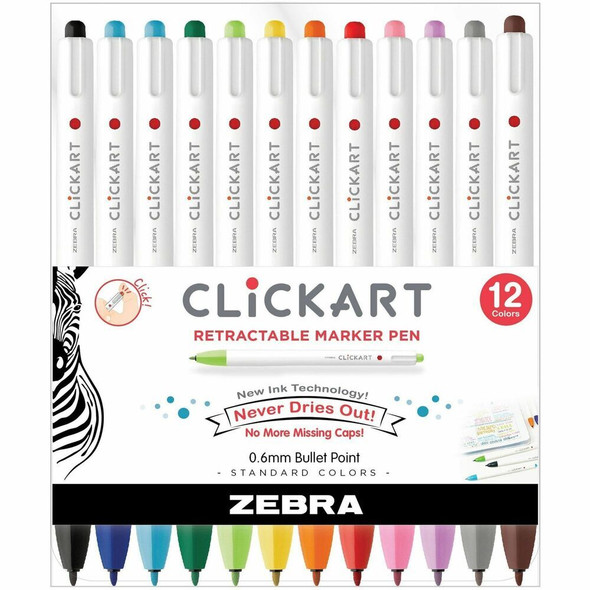 Zebra Pen ClickArt Marker 69012
