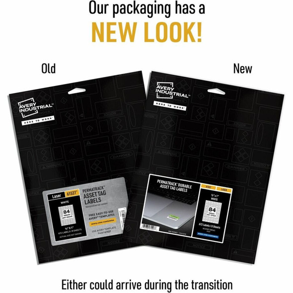 Avery&reg; PermaTrack Asset Tag Label 61527 SPR-AVE61527