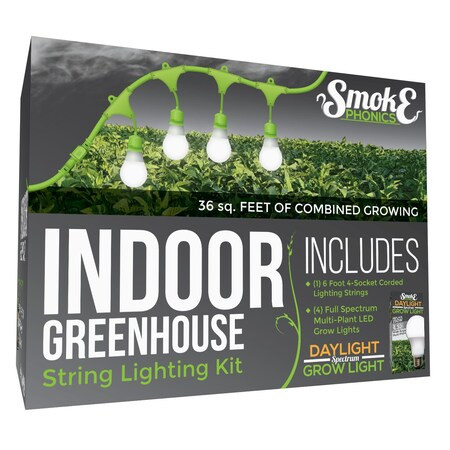 Miracle Led SmokePhonics 4-Socket Corded LED Grow Li 601140