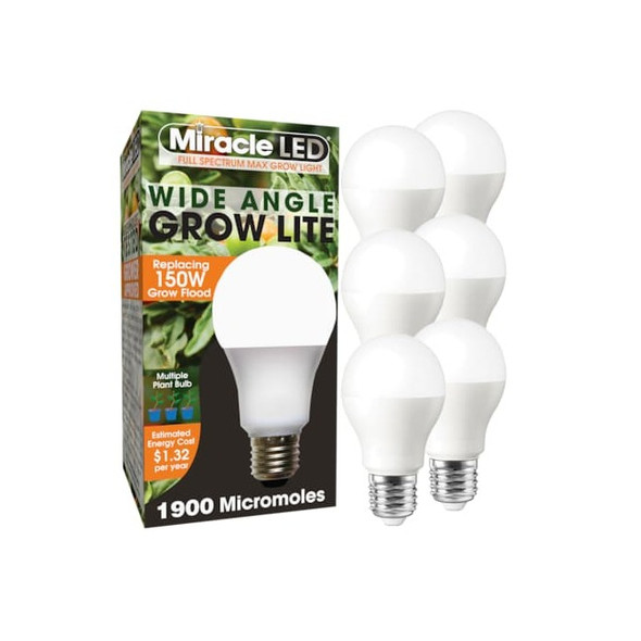 Miracle Led Full Spectrum Multi Plant LED Grow Light Replace 150W,PK6 602143