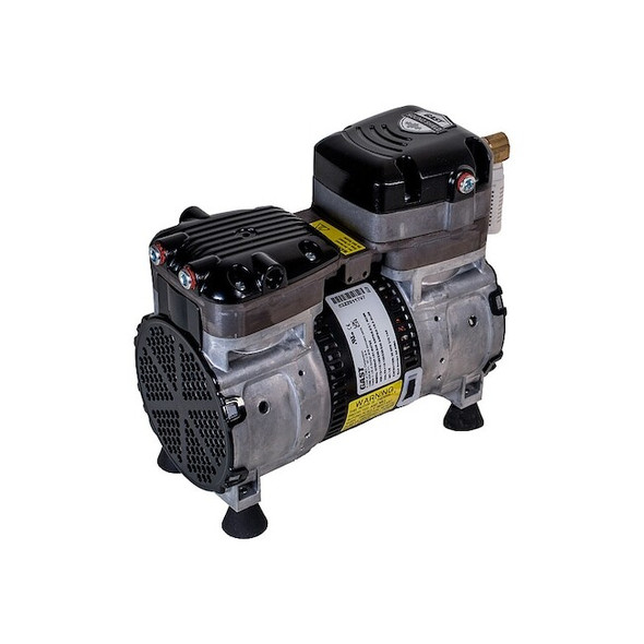 Gast Vacuum Pump,1 1/4 in Inlet,115-120V 87R647-VS101-N470X