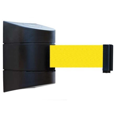 Tensabarrier Belt Barrier, Black,Belt Color Yellow 897-15-S-33-NO-Y5X-C