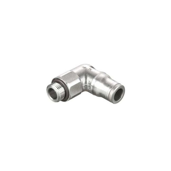 Legris Elbow, SS, BSPP 1/4 mm, Push-Fit 6 mm 3879 06 13