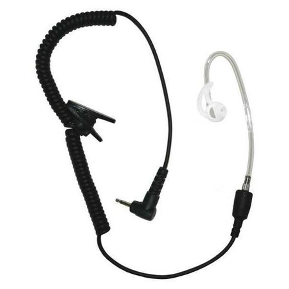 Earphone Connection Short Tube Listen Only Earpiece,Black EP1069SCST