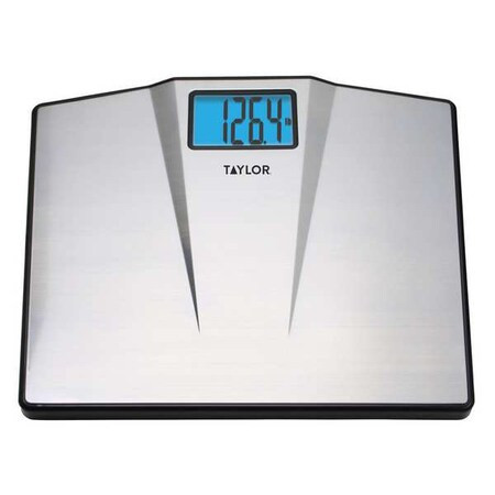 Taylor Personal Bath Scale,SS,550 lb. Capacity 74104102