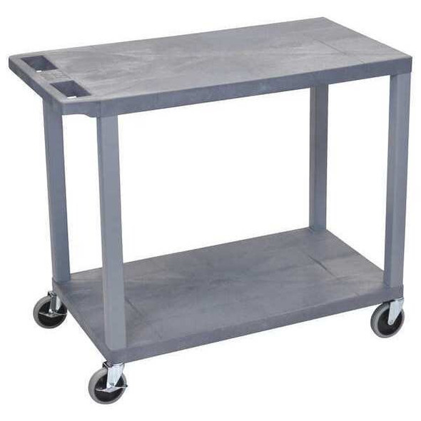 Luxor Cart,(2) Flat Shelves,18"x32" EC22-G