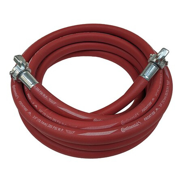 Continental Jack Hammer Hose,200 psi,25 ft,Red HZR10020-25-77