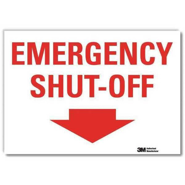 Lyle Safety Decal,Reflctv Vinyl,10inHx14inW, U7-1141-RD_14X10 U7-1141-RD_14X10