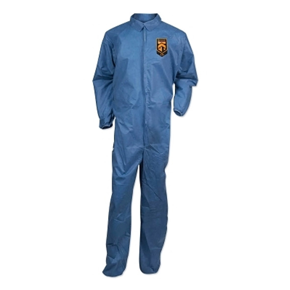 KleenGuard™ A20 Breathable Particle Protection Coverall, Blue Denim, 3X-Large, ZF, EWA