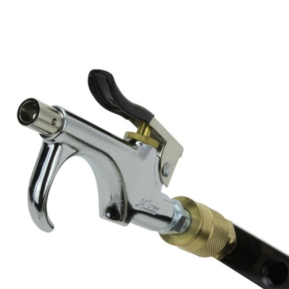 Milton Lever Style Blow Gun,1/4",Rubber Tip S-148