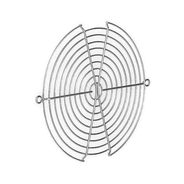 Wiegmann Compact Axial Fan Guard, -, Die Cast Aluminum, 6-7/9" W. WAGARD6