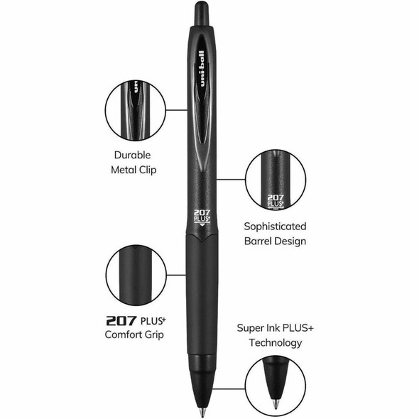 uniball™ 207 Plus+ Gel Pen 70455 SPR-UBC70455