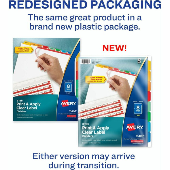 Avery&reg; Index Maker Index Divider 11407 SPR-AVE11407