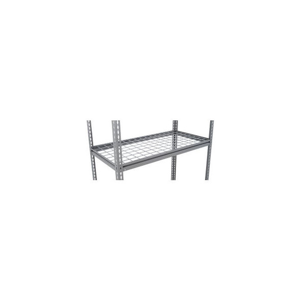 Global Industrial Extra Heavy Duty Boltless Shelving Z Beam 48Wx24D Wire Deck