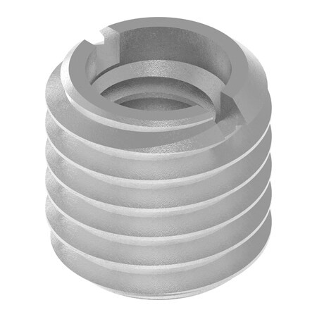 Heavy Wall Self Locking Thread Insert, 5/16"-18 Int Thrd Sz, Steel