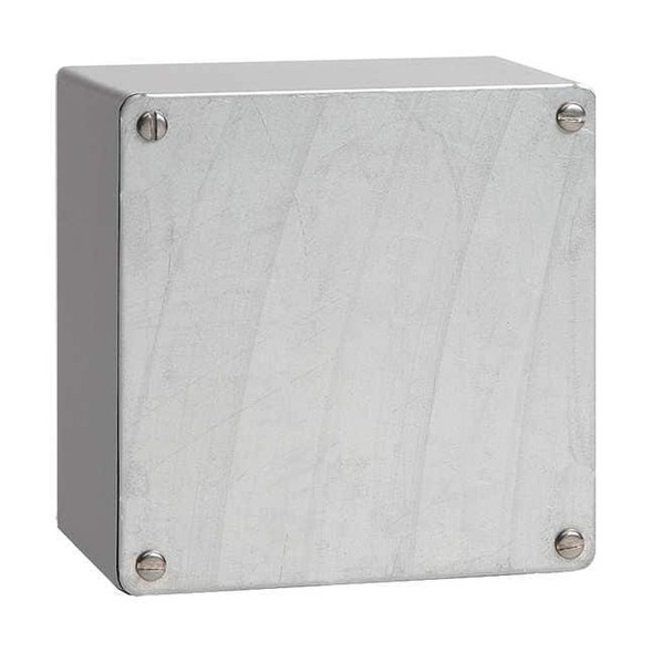 Captive Screws Electrical Enclosures, 8 in H, 6 in D, 8 in W, 12, 3, Steel