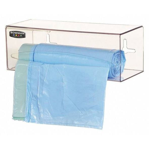Bowman Dispensers Bag Dispenser Single,PETG BG001-0111