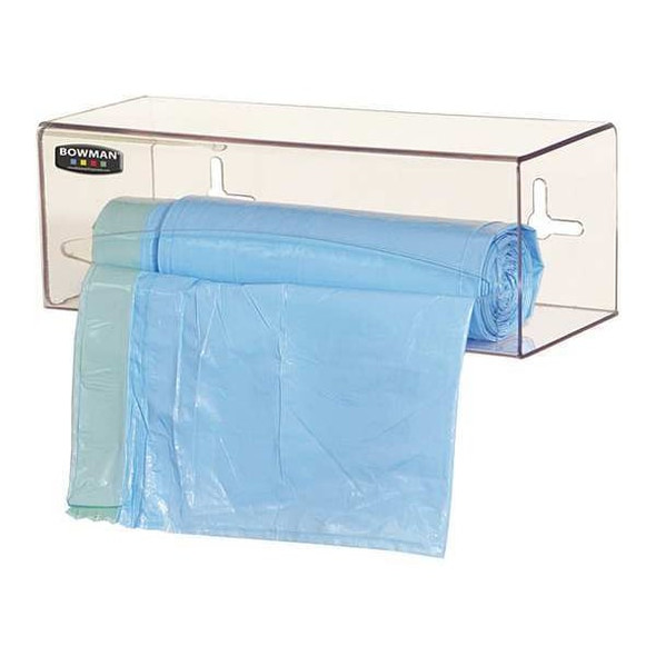 Bowman Dispensers Bag Dispenser Single,PETG BG001-0111
