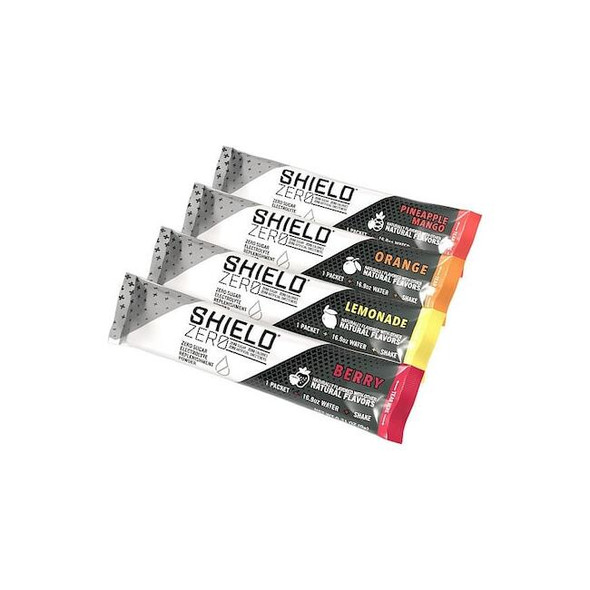 Shield Zero Sports Drink Mix,0.3 oz,16.9 oz Z2-01-01-100-MX