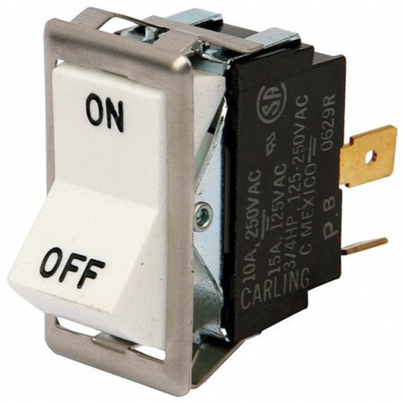 Blodgett Switch, Rocker, Spst, White 6497 Blodgett Switch, Rocker, Spst, White 6497